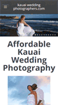 Mobile Screenshot of kauaiweddingphotographers.com
